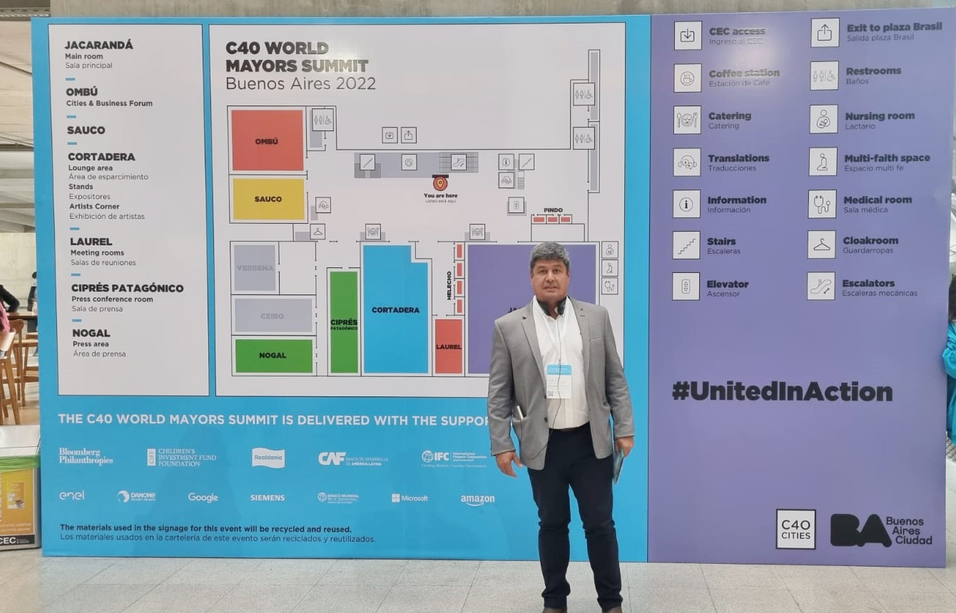 Vicuña Mackenna en el C40 World Mayors Summit
