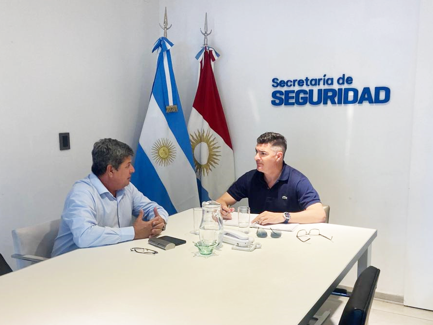 Reunión con la Secretaría de seguridad